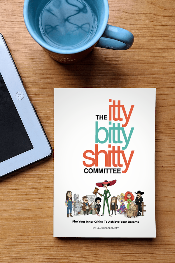 itty bitty book With blue mug